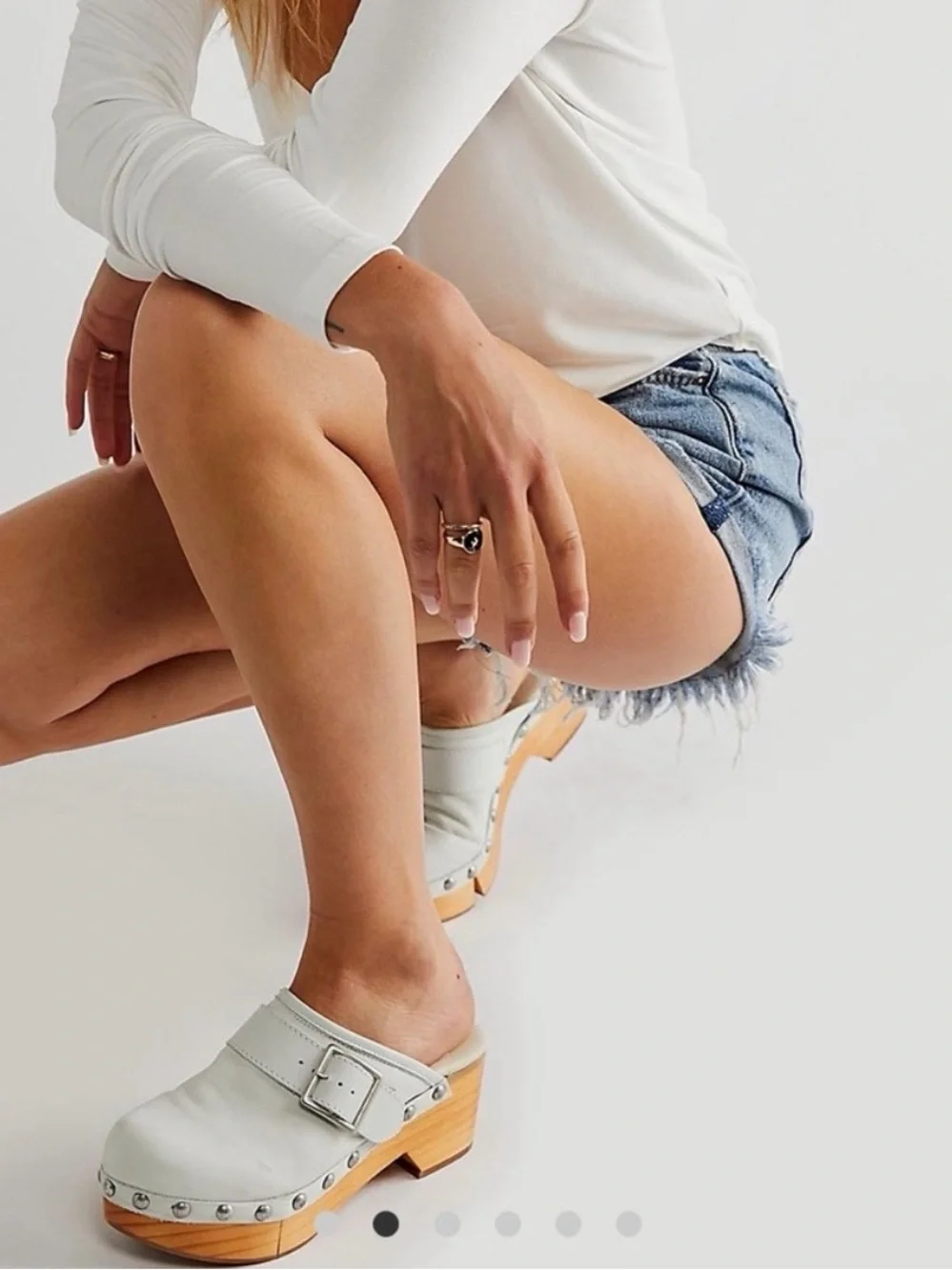 NWT Free People Culver City Clogs 7.5